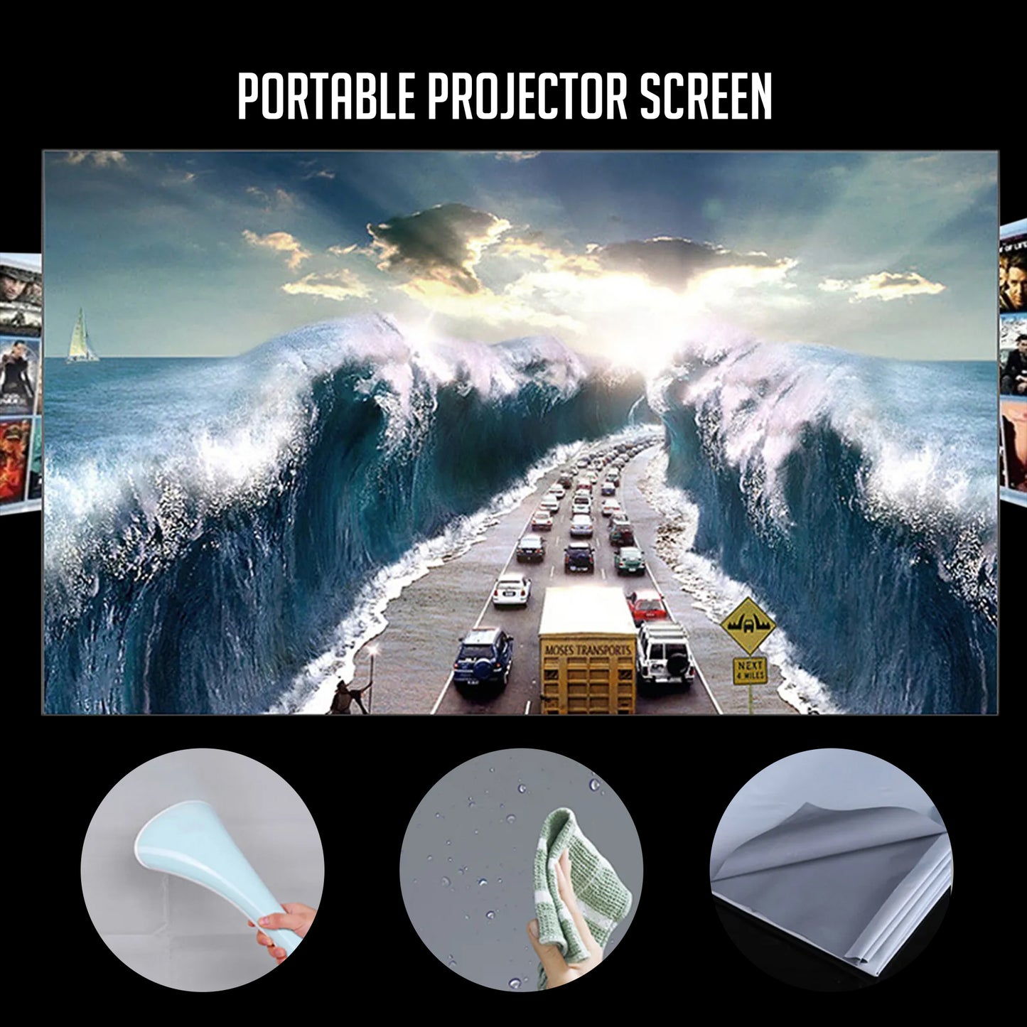 MAGICURTAIN™ Portable Screen